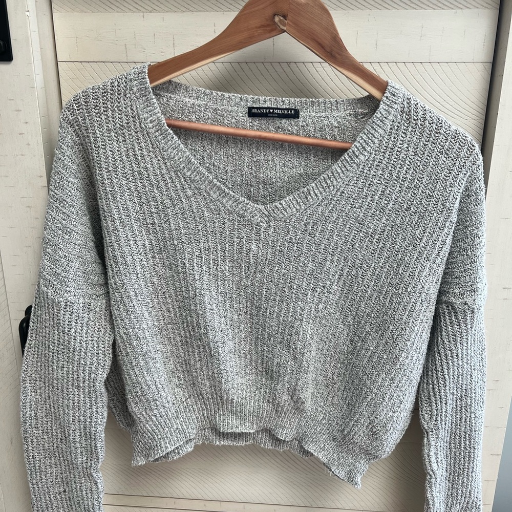 Brandy Melville Grey Sweater